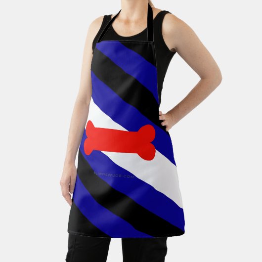 SlipperyJoe's Puppy-Play-Pride-Flag fetishes LGBTQ Schürze (InSitu)