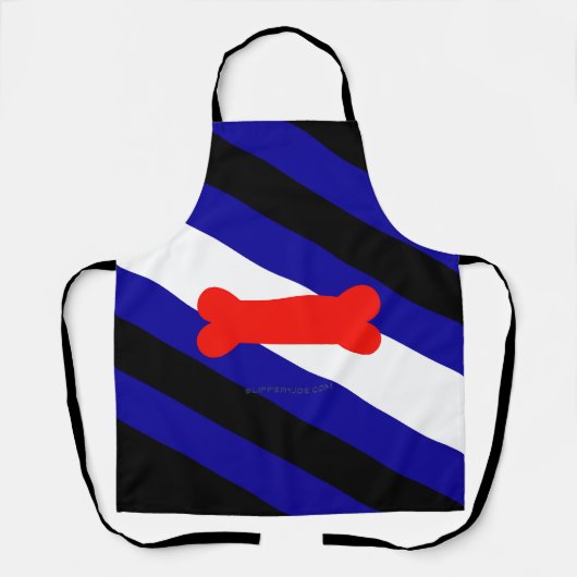 SlipperyJoe's Puppy-Play-Pride-Flag fetishes LGBTQ Schürze (Vorderseite)