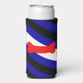 SlipperyJoe's Puppy-Play-Pride-Flag fetishes LGBTQ Selters Dosenkühler (Seltzer Vorderseite)