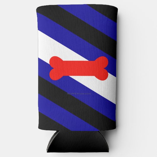 SlipperyJoe's Puppy-Play-Pride-Flag fetishes LGBTQ Selters Dosenkühler (Vorderseite)