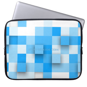SlipperyJoe's Quadrat Kunstwerk Mosaik modernen dr Laptopschutzhülle
