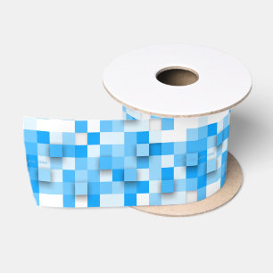 SlipperyJoe's Quadrat Kunstwerk Mosaik modernen dr Satinband