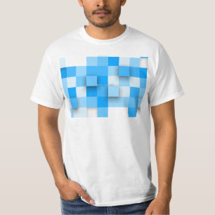 SlipperyJoe's Quadrat Kunstwerk Mosaik modernen dr T-Shirt