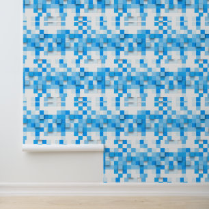 SlipperyJoe's Quadrat Kunstwerk Mosaik modernen dr Tapete