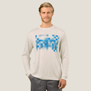 SlipperyJoe's Quadrate Kunstwerk Mosaik modern dre Tri-Blend Shirt