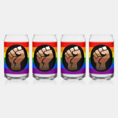 SlipperyJoe's Quee Gay-Gay-Geschenke "People of Co Dosenglas (Vorderseite)