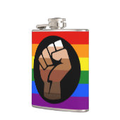SlipperyJoe's Quee Gay-Gay-Geschenke "People of Co Flachmann (Links)