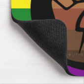 SlipperyJoe's Quee Gay-Gay-Geschenke "People of Co Mousepad (Ecke)