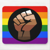 SlipperyJoe's Quee Gay-Gay-Geschenke "People of Co Mousepad (Vorne)