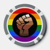 SlipperyJoe's Quee Gay-Gay-Geschenke "People of Co Pokerchips (Rückseite)