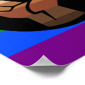 SlipperyJoe's Quee Gay-Gay-Geschenke "People of Co Poster (Ecke)