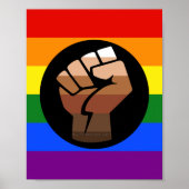 SlipperyJoe's Quee Gay-Gay-Geschenke "People of Co Poster (Vorne)