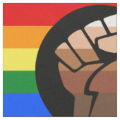 SlipperyJoe's Quee Gay-Gay-Geschenke "People of Co Stoff (Nahaufnahme)