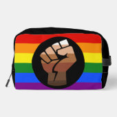 SlipperyJoe's Quee Gay-Gay-Geschenke "People of Co Waschbeutel (Rückseite)