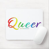 SlipperyJoe's quee Stolzfarben - stolzes Symbol Mousepad (Mit Mouse)