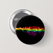 SlipperyJoe's Rainbow smoke vapour ripple rainbow Button (Vorne & Hinten)