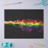 SlipperyJoe's Rainbow smoke vapour ripple rainbow  Seidenpapier (Basteln)