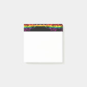 SlipperyJoe's rauchlebendige Regenbogenfarben feie Post-it Klebezettel (Vorderseite)
