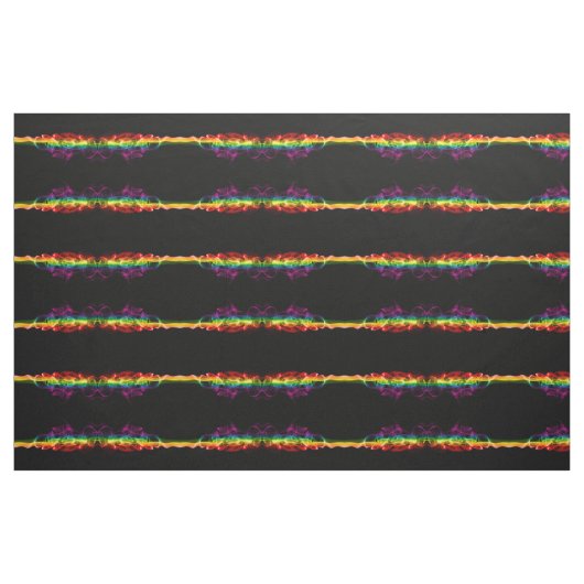 SlipperyJoe's rauchlebendige Regenbogenfarben feie Stoff (Yard (91,4 cm))