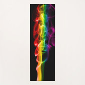 SlipperyJoe's rauchlebendige Regenbogenfarben feie Yogamatte (Vorderseite)