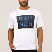 SlipperyJoe's raunch metallischen großen blauen Bu T-Shirt (Vorderseite)