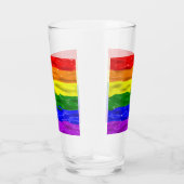 SlipperyJoe's Regenbogenfarben glänzen Flüssigkeit Glas (Rechts)