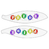 SlipperyJoe's regenbogenfarbenes Stolz-Zeichen dor Basketball (Panele)