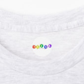 SlipperyJoe's regenbogenfarbenes Stolz-Zeichen dor Etiketten (Befestigt)