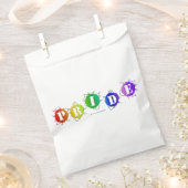 SlipperyJoe's regenbogenfarbenes Stolz-Zeichen dor Geschenktütchen (Ausgeschnitten)