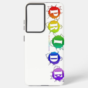 SlipperyJoe's regenbogenfarbenes Stolz-Zeichen dor Samsung Galaxy Hülle