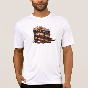 SlipperyJoe's reine Schokoladenkuchen Dekadenz rei T-Shirt