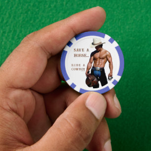 SlipperyJoe's rette Pferd reite Strohhut Cowboyhut Pokerchips