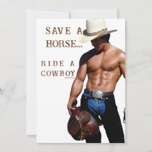 SlipperyJoe's rette Pferd Reitstroh Cowboyhut Mus Feiertagskarte
