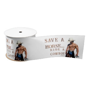 SlipperyJoe's rette Pferd Reitstroh Cowboyhut Mus Satinband