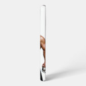 SlipperyJoe's rettend Pferderückfahrt Strohhut Samsung Galaxy Hülle (Linke Seite)