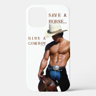 SlipperyJoe's Rettet ein Pferd reiten Ein Cowboy, Case-Mate iPhone Hülle