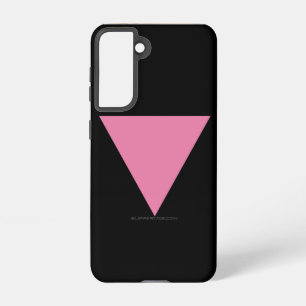 SlipperyJoe's rosa Dreiecksflagge hellrosa Symbol Samsung Galaxy Hülle