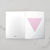 SlipperyJoe's rosa Triangle-Symbol in rosa (Äußere Ablage)