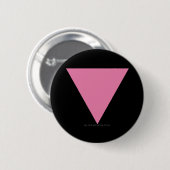 SlipperyJoe's rosa Triangle-Symbol in rosa Button (Vorne & Hinten)