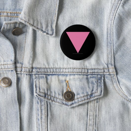 SlipperyJoe's rosa Triangle-Symbol in rosa Button (Beispiel)