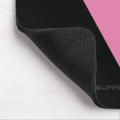 SlipperyJoe's rosa Triangle-Symbol in rosa Mousepad (Ecke)