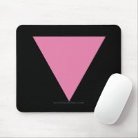 SlipperyJoe's rosa Triangle-Symbol in rosa