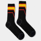 SlipperyJoe's Rubber Pride Flag Gay Geschenke LGBT Socken (Rechts)