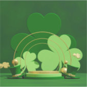 SlipperyJoe's Saint Patrick's Day Aufkleber (Vorderseite)