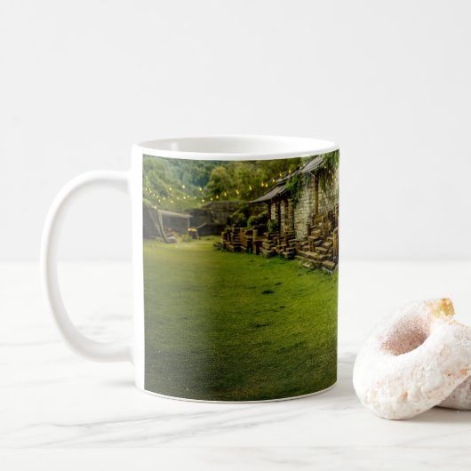 SlipperyJoe's Saint Patrick's Day festive leprecha Kaffeetasse (Mit Donut)