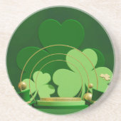 SlipperyJoe's Saint Patrick's Day Getränkeuntersetzer (Vorne)