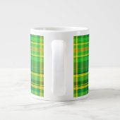 SlipperyJoe's Saint Patrick's Day Green-Gelb-Pla Jumbo-Tasse (Rückseite)