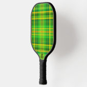 SlipperyJoe's Saint Patrick's Day Green-Gelb-Pla Pickleball Schläger (Links)