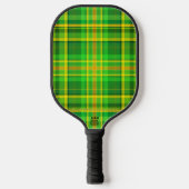 SlipperyJoe's Saint Patrick's Day Green-Gelb-Pla Pickleball Schläger (Vorderseite)
