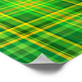 SlipperyJoe's Saint Patrick's Day Green-Gelb-Pla Poster (Ecke)